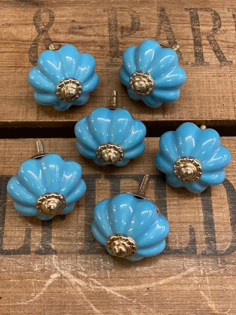 Set of Six Ceramic Drawer Knobs