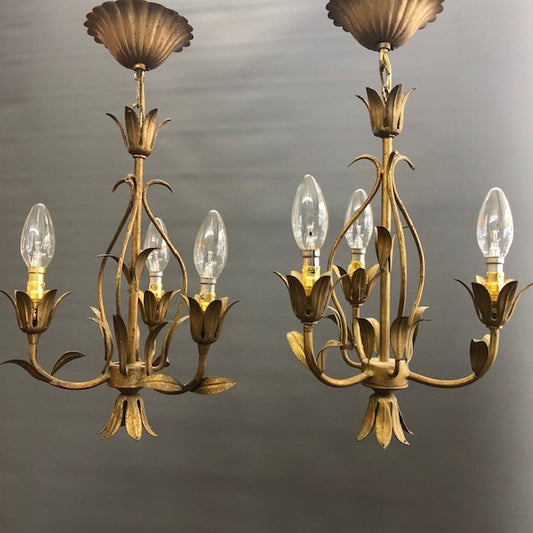 Vintage Brass Lights