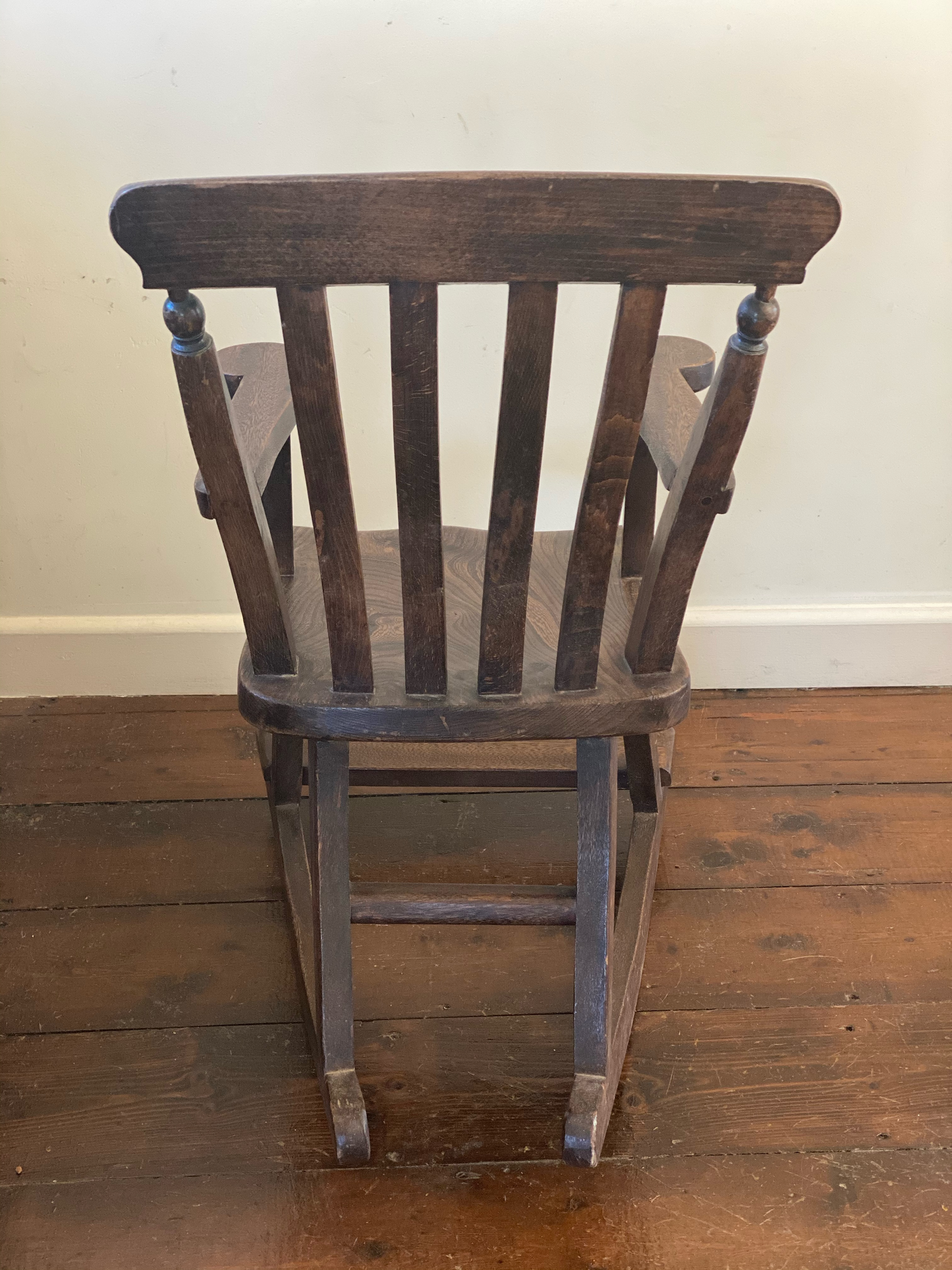 Hand-made Solid Wood Child's Rocking Chair