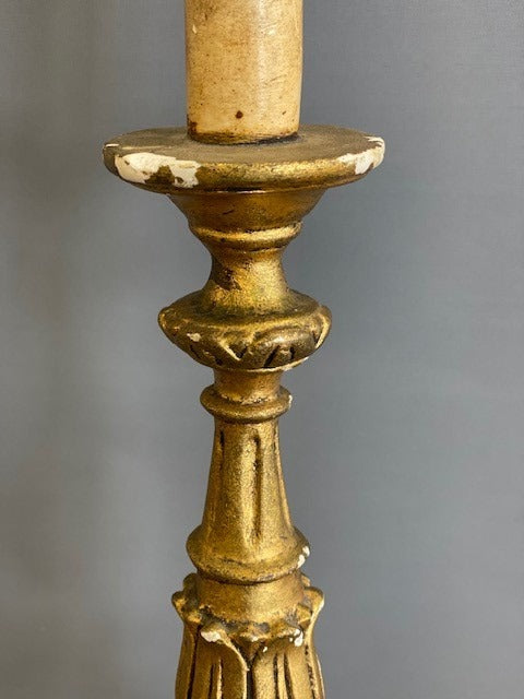 Vintage Gilt and Gesso Table Lamp