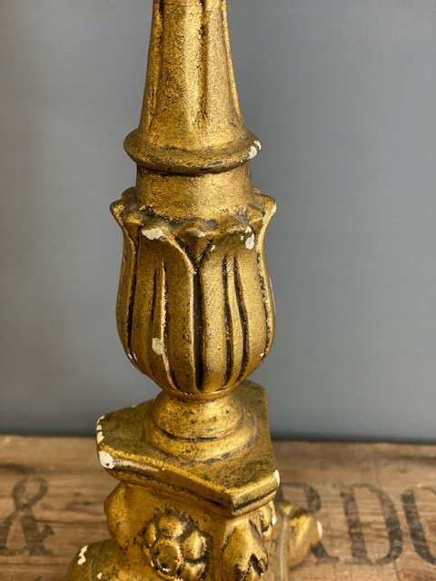 Vintage Gilt and Gesso Table Lamp