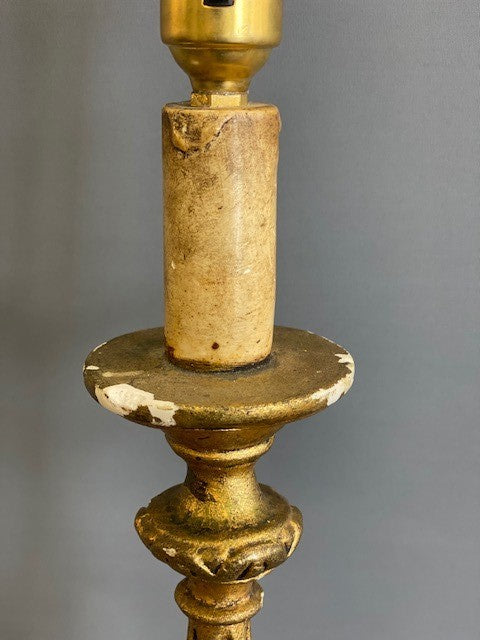 Vintage Gilt and Gesso Table Lamp